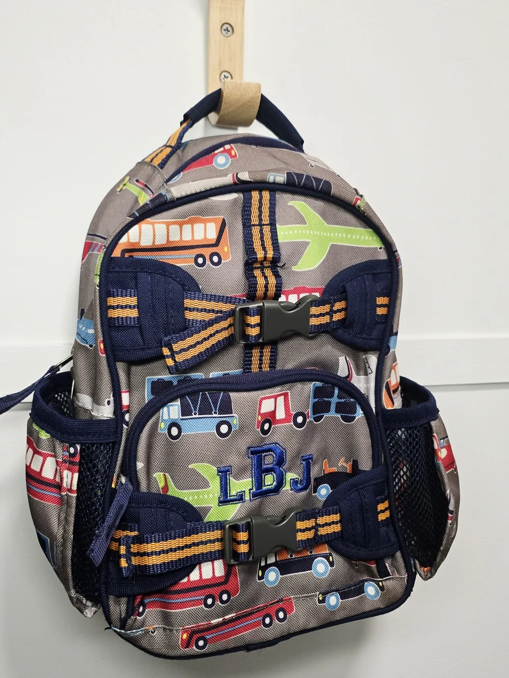 Pottery Barn Kids Mackenzie backpack transportation Mini. Back To School.